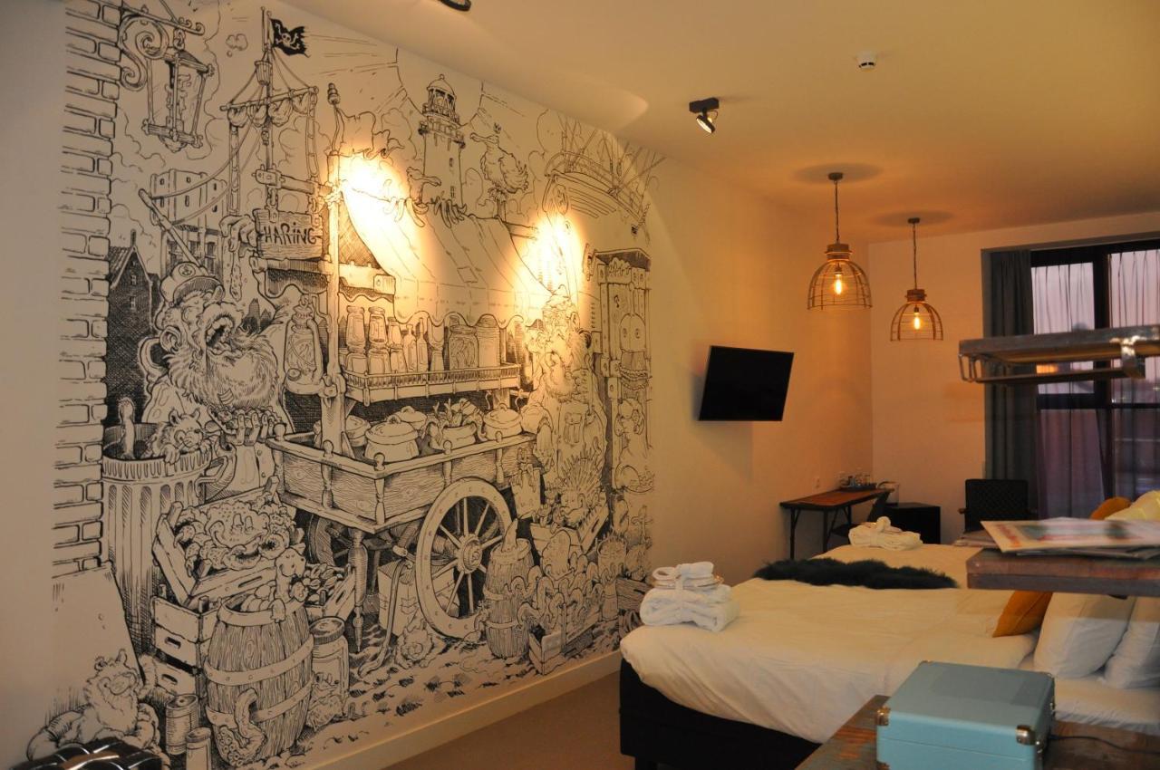 Hotel Rauw Aan De Kade IJmuiden Habitación foto